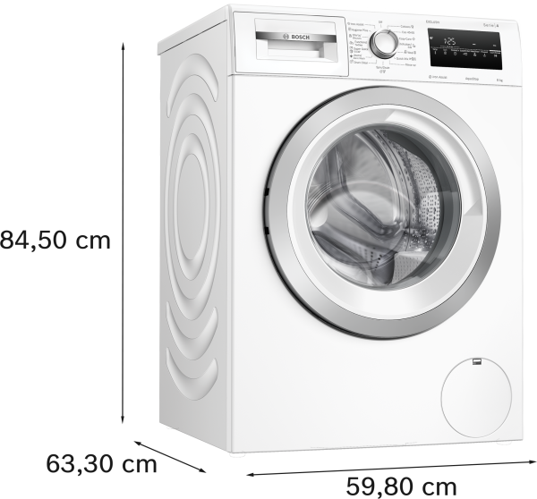 Serie 4   mašina za veš wan24293by  8 kg   maks 1200 omin  globalmtc