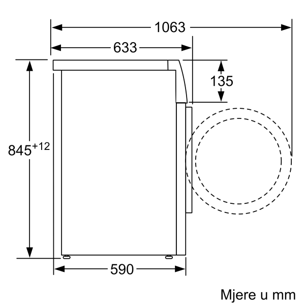 Serie 4   mašina za veš wan24293by  8 kg   maks 1200 omin  globalmtc