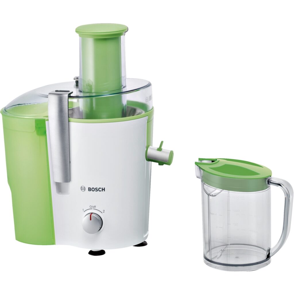 Centrifugeuse Bosch MES25G0 - 700 W - Filtre En Acier Inoxydable - Couleur Vert - Pour Jus De Fruits Et Légumes - 6