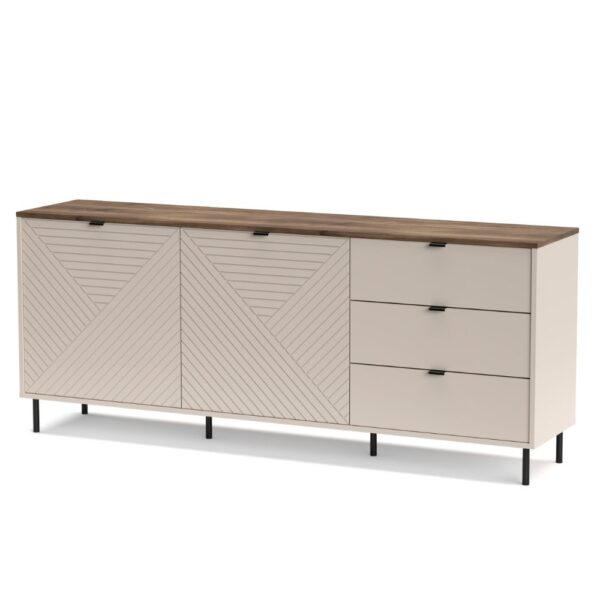 Komoda evo 2 vrata tri ladice4  globalmtc