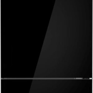 19966828kgn49lbcfstpdef349x10241jpg globalmtc Tall black bosch refrigerator with two doors and chrome handles glossy finish Globalmtc